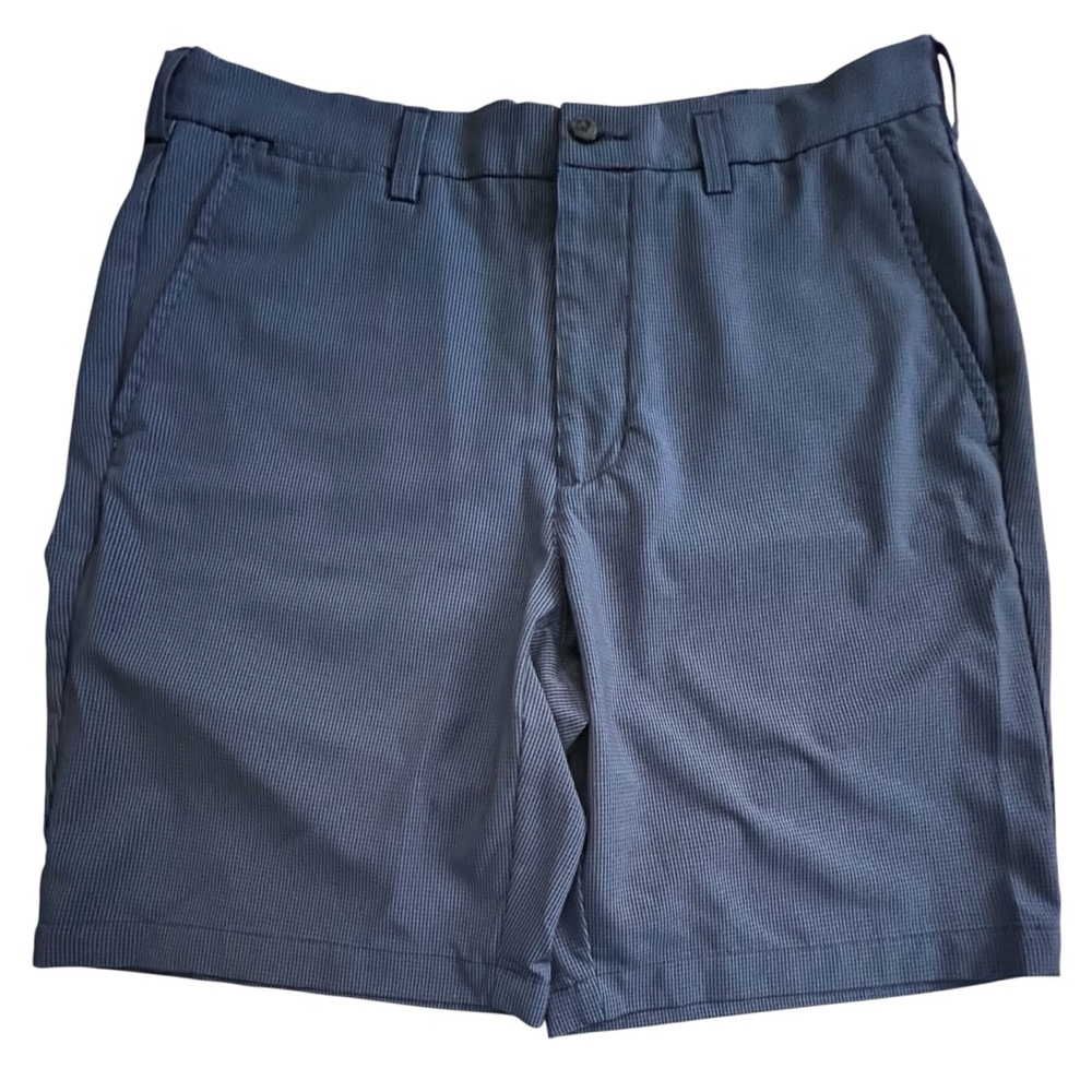 PGA Tour Two Tone Blue Golf Shorts, Waist 34